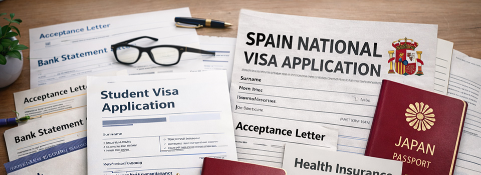 スペイン留学 学生ビザ