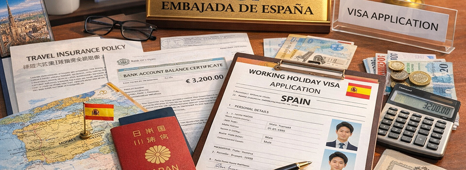 スペイン留学 ワーキングホリデービザ