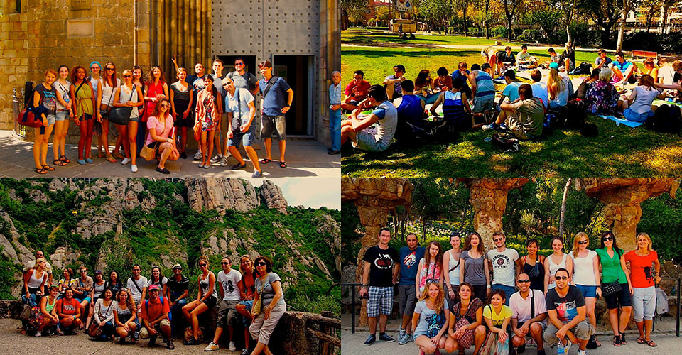 Kingsbrook Idiomas バルセロナの学生