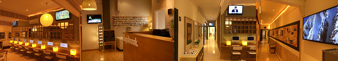 Kingsbrook Idiomas バルセロナの様子