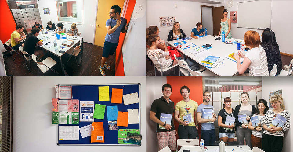 Ole Languages バルセロナの学生