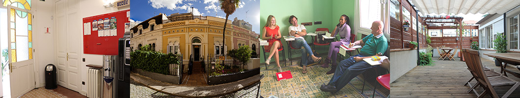 Lingua Schools バルセロナの様子