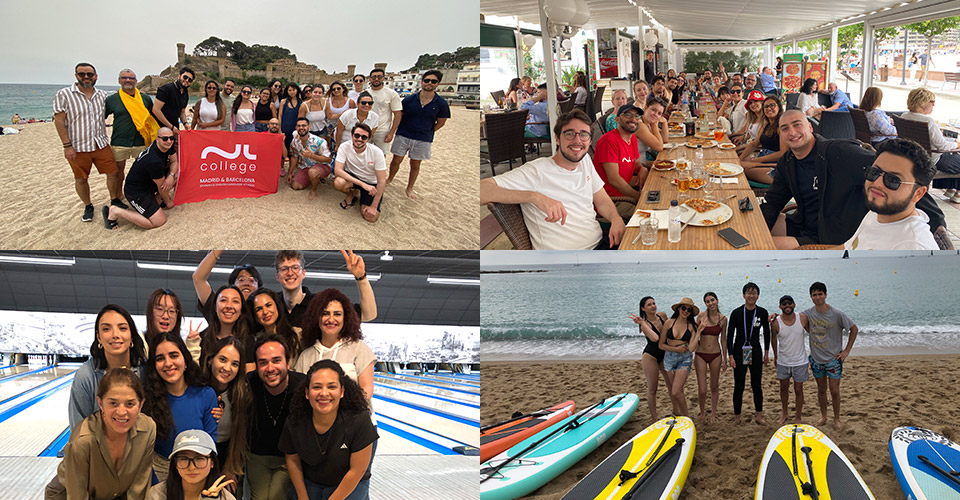 Native Language College バルセロナの学生