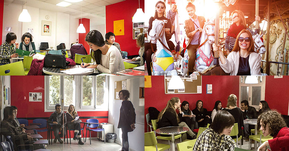 Sprachcaffe Languages Plus バルセロナの学生