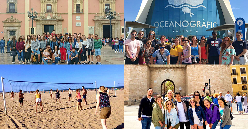 Hispania, escuela de espanol バレンシアの学生