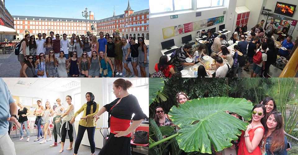 International House マドリードの学生