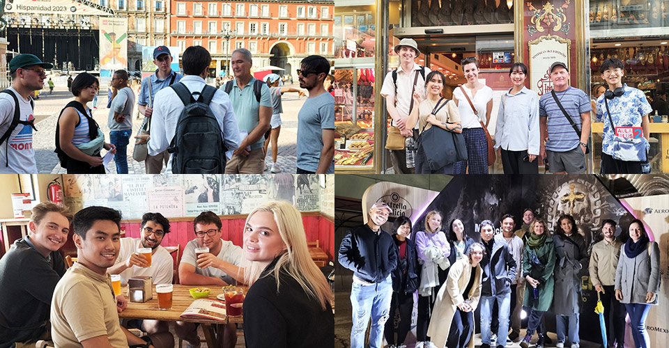 Lingua Schools マドリードの学生