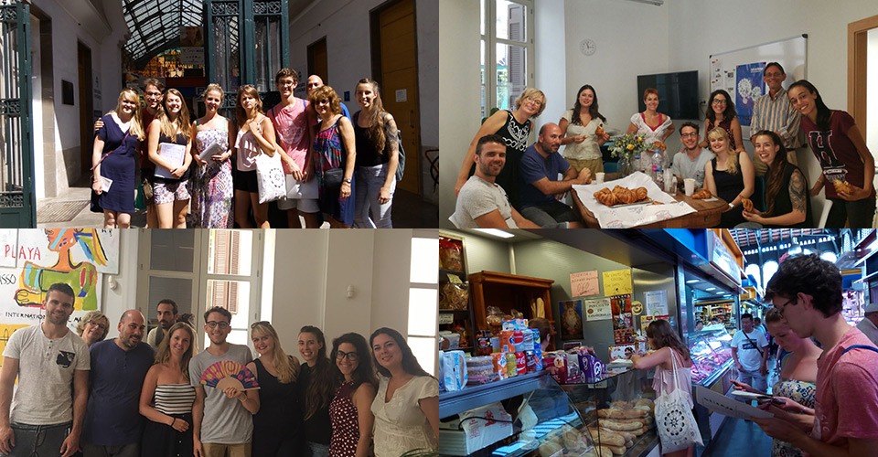 CLIC International House マラガの学生