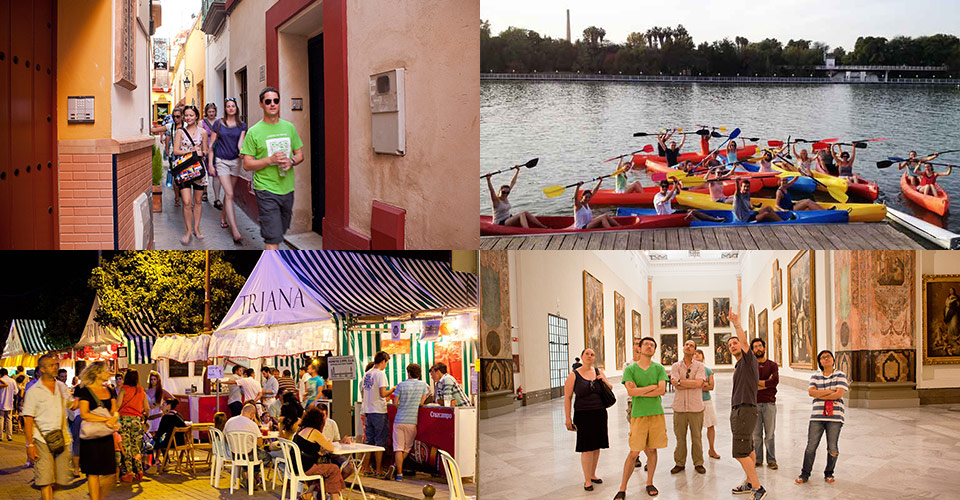 CLIC International House セビリアの学生