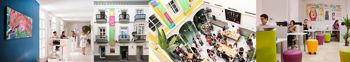 CLIC International House セビリアの様子