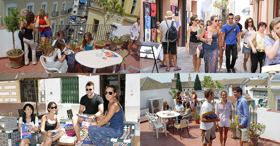 Enforex セビリアの学生