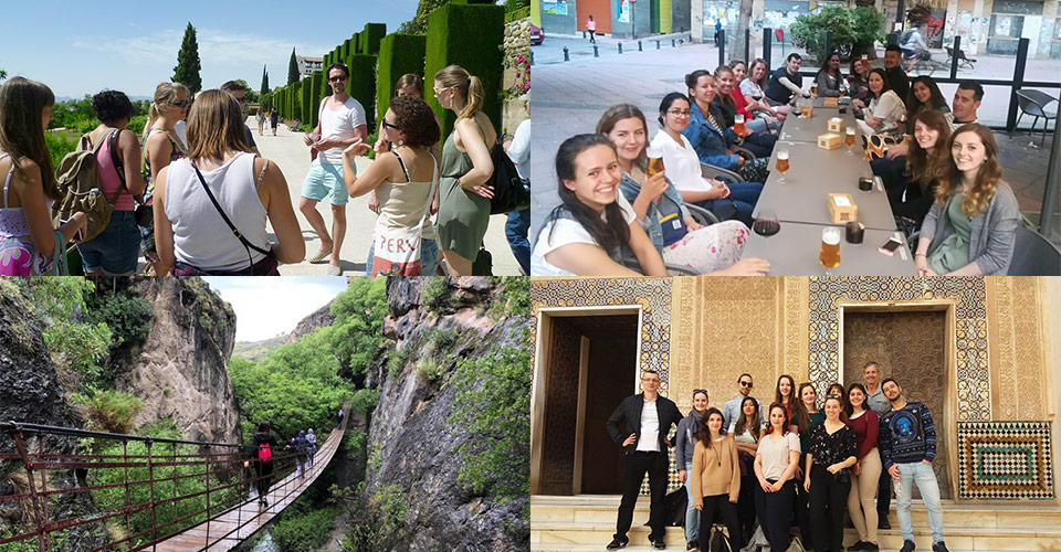 Escuela Delengua グラナダの学生