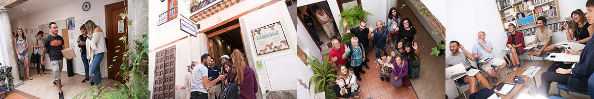 Escuela Delengua グラナダの様子