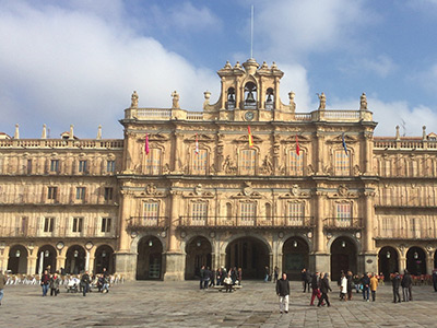 サラマンカにあるマヨール広場