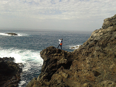 地元人だけの隠れスポットへ連れていってもらった時のもの