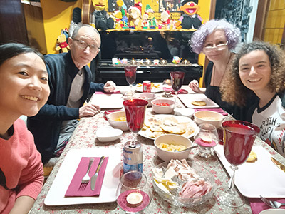 2022年大晦日の夜ご飯。