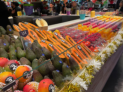 ホームステイ近くのスーパーマーケット