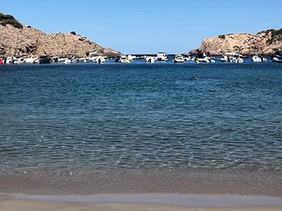 イビザ島に旅行しました。