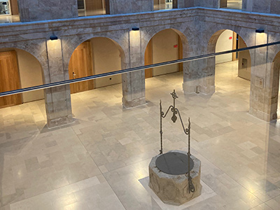 語学学校の校舎内