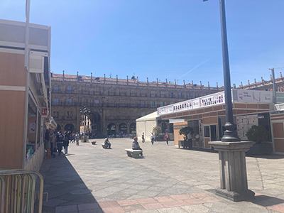 マヨール広場でのイベント