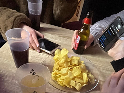 TARONJAのパーティのスナック