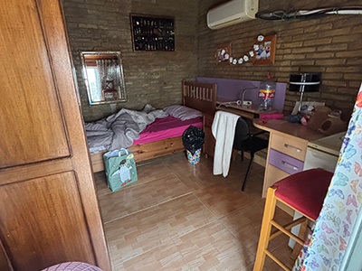 ホームステイで私が使っていた部屋