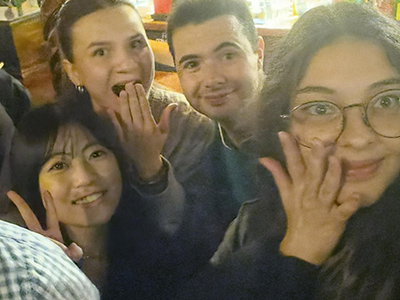 友人とテキーラを飲みました。