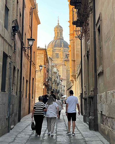 サラマンカ市街地の様子